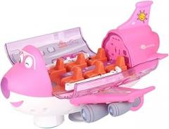 KESYOO Airplane Musical Electronic Plane with Light Rotating Development for Engaging Learning Tool for Early Childhood Play