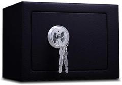 Safe, Fireproof Waterproof Safe Safe it Box Storacabinet Security Wall Mounted Electronic Lock Safe/White/17 High, Black-17 High