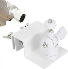 Tonton Gutter Mount for Solar Panel and Outdoor Security Camera Compatible with Ring, Arlo, Eufy, Wyze, Reolink, Google Nest, Blink, Standard 1/4