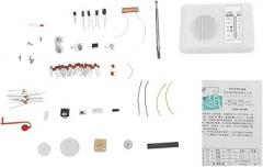 CF210SP AM FM Band Radio DIY Kit Electronic Assemble Set, Easy to Solder, Unique Appearance, Sound, Good Sound Quality, Stable and Technology