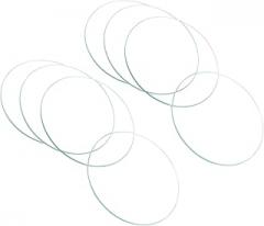 CoCud Watch Crystal Len Glass, 29mm Dia. Optical Glass Single Dome Face Crystals Replacement Lens Clear - (Applications: for Watchmaker Repair Electronic Mechanical Watch), 8-Pieces