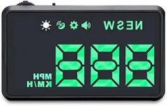 Car HUD Head-up Display GPS Digital Speedometer Windshield Projector for All Cars Electronic Device Auto Gadgets