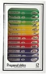 Lab Microscope Accessories 12pcs Biological Specimen Set Plastic Microscope Biological Specimen(1pcs)