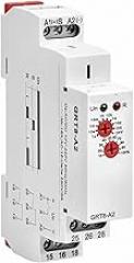 GRT8-A Electronic 16A SPDT ON Delay Timer Relay Time Relay 12V 24V 220V DIN Rail Type AC230V OR AC/DC12-240V 1Pcs (Size : GRT8-A1-AC230V)