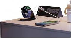 A73E-Power Strip with 4 High-Speed Charging Support USpB Ports 3 AC Outlets USpB-C Ports Clamp Power Sockets for Office Hotel New 2026 High for Reliable Electronic Component