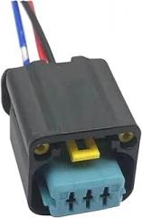 1 Set 3 Pin Crankshaft Sensor 1801179-1 1801179 Waterproof Electronic Connector For With 15cm Wire AICNRUT(3p female A,1 set)