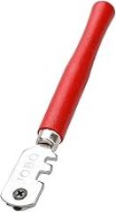 6-Wheel Glass Cutter Multifunctional Glass Tile Mirror Cutter Wooden Handle Pencil Style Glass Cutting Roller