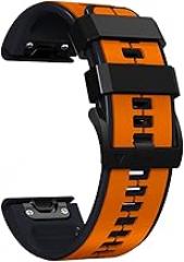 Silicone Band for Garmin Quatix 8/Tactix 8/Enduro 3/Fenix8 Pro 47mm 51mm/Fenix E/Epix 2/Marq Series/Approach S62 S60 Band Soft Breathable Replacement Strap (QuickFit 22mm/QuickFit 26mm)