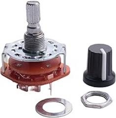 Electronic Machine 4P3T 4Pole 3 Position 2 Deck 16 Pin Rotary Switch