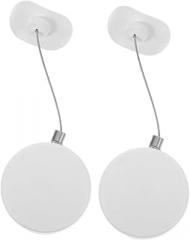 STOBOK 2pcs Retractable Steel Cable Lock Theft Telescopic Wire for Electronics Construction Sites High Strength Security Cable Secure to Prevent Unauthorized Removal