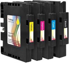4 Pack GC41 Sublimation Ink Cartridge Works with GC41 Printer Models Compatible for IPSiO SG3100 SG2100 SG2010 SG3110 SG2010L SG3110DN Printers