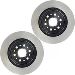Brake Rotors Rear Pair fits GMC Acadia 2017 2.5L l4 321mm Front Disc-Electronic Parking Brake;321mm Front Disc-Electr