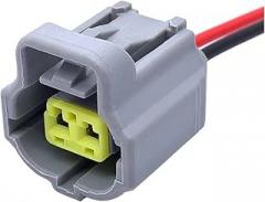 2Pin 1.8MM Auto Water Temperature Sensor Electronic Connector Wire Harness Plug Compatible With Camry Corolla 178390-2(2P Grey,1 Pc)