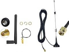 2.4GHz 3dBi WiFi 2.4g Angten Aerial Wirelest Router+ 17cm Pci U.fl Ipx to Rp SMA Male Pigtail Cable CC2531 CC2540 ESP8266 ESP32 New 2025 High for Reliable Electronic Component, Stable Performance