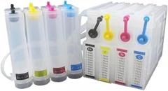 Empty CISS Ink Supply System 748XL T9081 Compatible with WF-6590 WF-6090 WF-6530 WF-8090 WF-8590 WF-C8190 WF-C8690 C8610