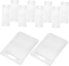 STOBAZA 10pcs Transparent Blister Tray for Electronic Devices Reusable Clear Plastic Holder for Secure Shipping Display and