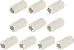 10pcs 5mm Dia Ceramic Tube Insulated Electronic Wire Bundle Heat Insulation Protection Single Bore,8mm x 10mm