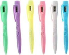 1pieces Ballpoint Pen with Digital Clock Electronic Clock Pen Exam Pens Watch Pen