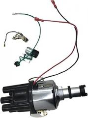 Distributor for EMPI 9428 CHROME Compatible For VW Air Cooled Centrifugal Advance Distributor 009 Electronic ignition