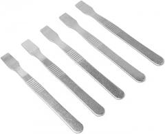 5-Piece Stainless Steel Spudger Set for Phone & LCD Repair — Precision Pry Tools with Anti-Slip Handles, 120 mm Length, Compatible with Electronic Disassembly