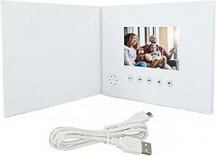 Greeting Card, 5in Color Display Electronic Video Greeting Card Wedding Album IPS Display Promotion Electronic Player