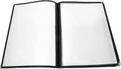 Menu Recipe Restaurant Menu Covers Pvc Menu Holder Recipe Holder Coffee Bar Accessories List Paper Insert List Cover