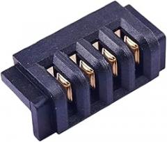 10 Pcs Notebook 2.5 Mm 4 Positions Female BIade Socket Receptacle Male Header Battreriy C0innector Right Angle Through Holes 7A Replacement for OEM New 2026 High for Reliable Electronic Component