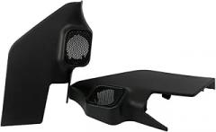 Car Audio Door Angle Gum Speaker Cover 2PCS / Fit for Nissan Tiida 2011-2021 Car Tweeter Refitting Audio Door Angle Gum Speaker Cover Boxes Mounts