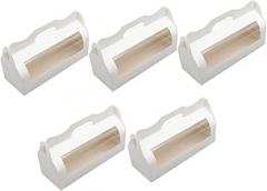 Milisten 5pcs Window Bakery Take out Boxes for Cake, Sandwich, and Toast with Tray, Handheld Food Packaging Containers 27.5×10.2×7.5cm for Bakery and Home Use