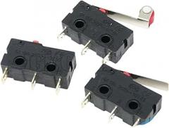 10PCS Limit Switch 3Pin KW11-3Z High for and Long Life Ibuw All New 5A 250VAC Micro Tact On Off 2025 Arrival Reliable Electronic Component, Precision, Stable Performance