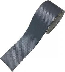 1pc 3D Carbon Fiber Carbon Fiber Sill Scuff Anti Scratch Threshold Car Sticker Door Sill Side Mirror Tape Waterproof Protection Film Luopan Car Decals Stickers