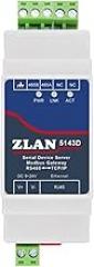 1Pcs ZLAN5143D DIN Rail RS485 to Ethernet RJ45 Converter Server Device Support Modbus RTU Gateway MQTT