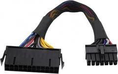 24 Pin to 14 Pin Main Power Supply Adapter Cable Cable for Q77 B75 A75 Q75 H81 Motherboard