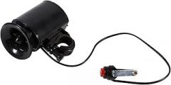 Black 6 Sound Electronic Horn Bell Ring Bell Alarm Speaker Handlebar Accessory