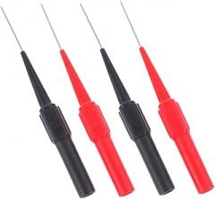 BESTYASH 4Pcs Test Probe Needles for Multimeter Automotive Back Probe Kit Insulated and Ergonomic Design for Accurate Electrical Measurements for Electronics
