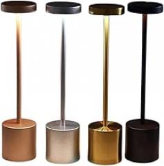 Metal Classic Table Lamp USpB Rechargeable Night Light Stepless Dimming Touch Desk Lamp 3 Level Bedside Lamp Hotel Bar Decoration New 2026 High for Reliable Electronic Component