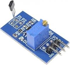 LM393 Hall Sensing Probe Switch Sensor Module Motor Speed Test 5V/3.3V for Magnitic Detect Car New 2025 High Reliable Electronic Component, Precision, Stable Performance