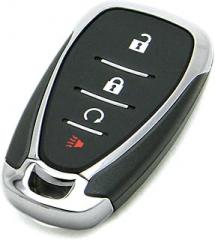 OEM Electronic 4-Button Smart Key Fob Remote Compatible with Chevrolet (FCC ID: HYQ4ES, P/N: 13530712)