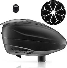 Maddog Dye LT-R Electronic Paintball Loader with HK Army Epic Speed Feed and HPA Paintball Tank Fill Nipple Protector Accessory Package - 30+ BPS