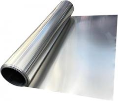 304 Stainless Steel Roll, Stainless Steel Sheet, Sheet Metal for Crafts, Electronic Equipment Steel Skin, Thickness 0.10mm (3.28ft(1m), 65.60ft (20m))