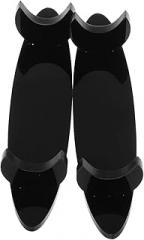 2pcs Plastic Ballpoint Pen Holder and Makeup Brush Display Stand, Pencil and Electronic Pen Organizer Rack for Desk Workspace Office Use