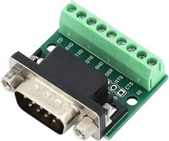 DB9 Male Female Adaptier Signals Terminal Module RS232 RS485 Serial to Terminal 9-Pin 9-Hole C0innector New 2026 High for Reliable Electronic Component, Precision, Stable Performance