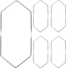 Alipis 5 Pairs Automotive Car Audio Disassembly Tool Set U Shaped Cd Host Key D Style Radio Removal Kit Vehicle Electronic Release Keys for Stereo Host Units