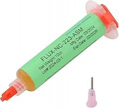 Not Soldering Fluxed NC559ASM 10CC Solder Fluxed Pastes Syringes For Electronics With Needle Dispensing Tool