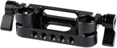 CAMVATE 15mm Dual Rod Clamp for Camera Shoulder Rig - 1973