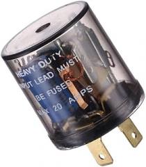 2-Pin Electronic LED Flasher Relay 12V LED Turn Signal Light Blinker Relay EF32