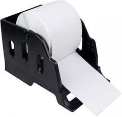Label Holder for Rolls and Fanfold Labels - Desktop Label Printer Accessory