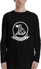 HYYTNHJSD Men's Long Sleeve T-Shirts vaq 137 Electronic T-Shirt