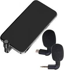 AP17 Smairtphone Microphone Video Microphone Type-C/3.5mm Plug Support Multiple Device for Vlog Recording New 2026 High for Reliable Electronic Component, Precision, Stable Performance