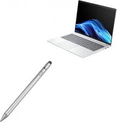 BoxWave Stylus Pen Compatible with HP EliteBook 8 G1i - AccuPoint Active Stylus, Electronic Stylus with Ultra Fine Tip - Metallic Silver